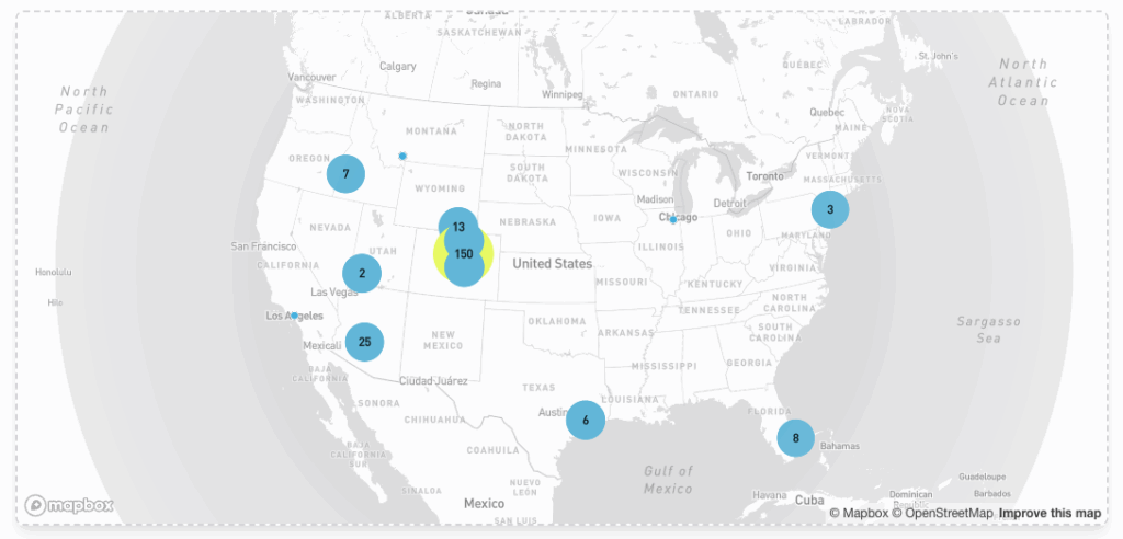 DawgNation Dawg Bowl XV - Scans recorded in 31 cities across 14 regions